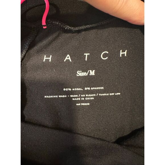 HATCH Maternity Black High Waist Leggings Modal Spandex Size M - Picture 2 of 7